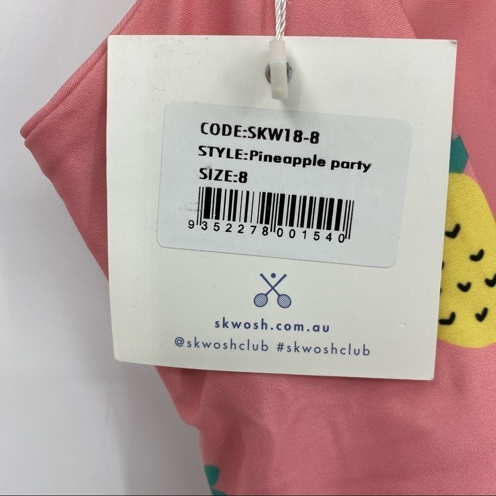 Skwosh Pineapple Party one piece swimsuit NWT! S - Picture 4 of 9
